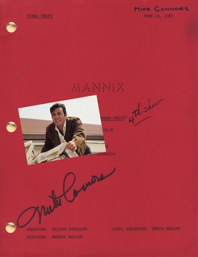 Mannix series script - mannix, script,